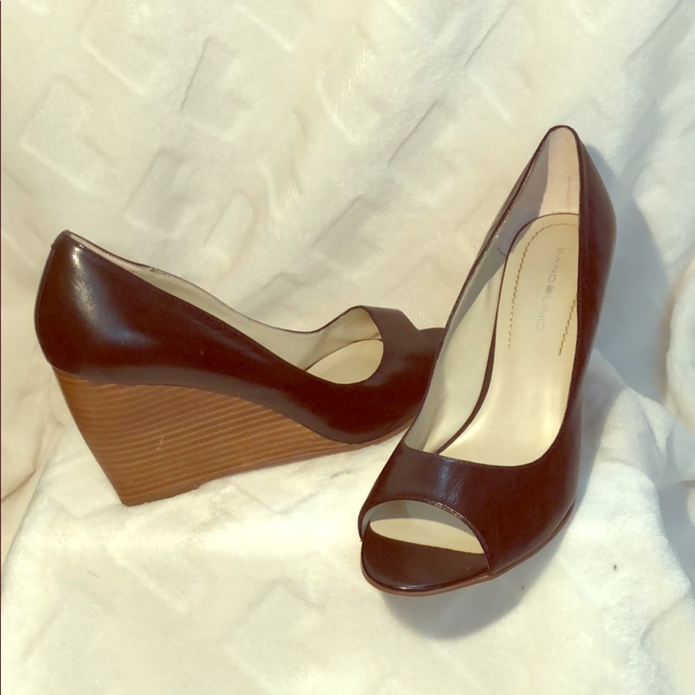Peep Toe Wedges